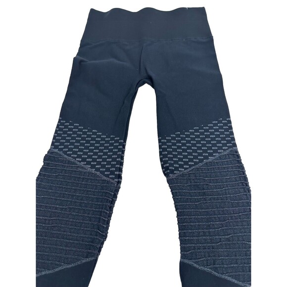 Spanx Look At Me Now Seamless Moto Leggings Indigo Sky 50200R Size XS/TP New - Picture 3 of 11